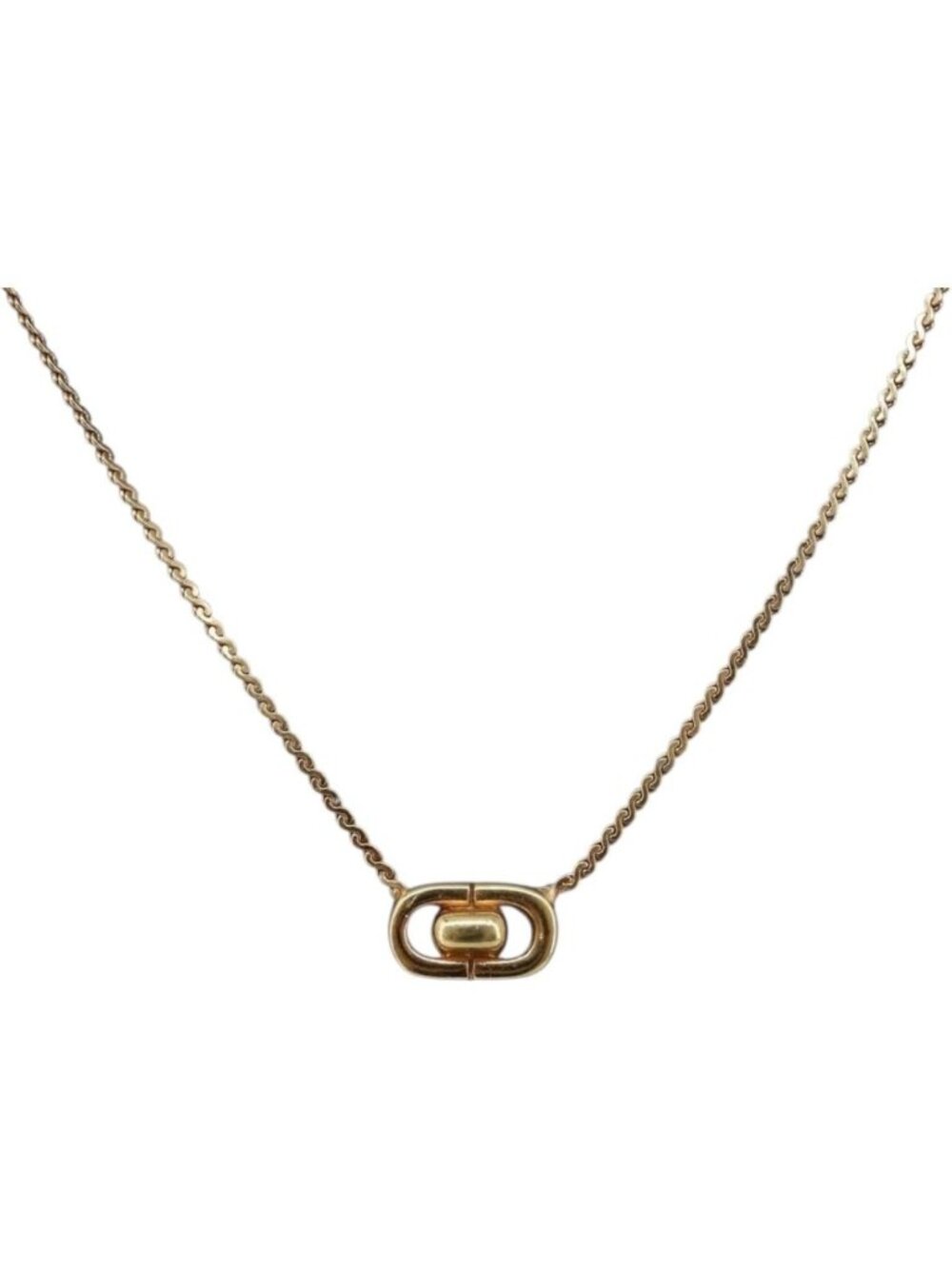 Christian Dior Necklace metal Gold